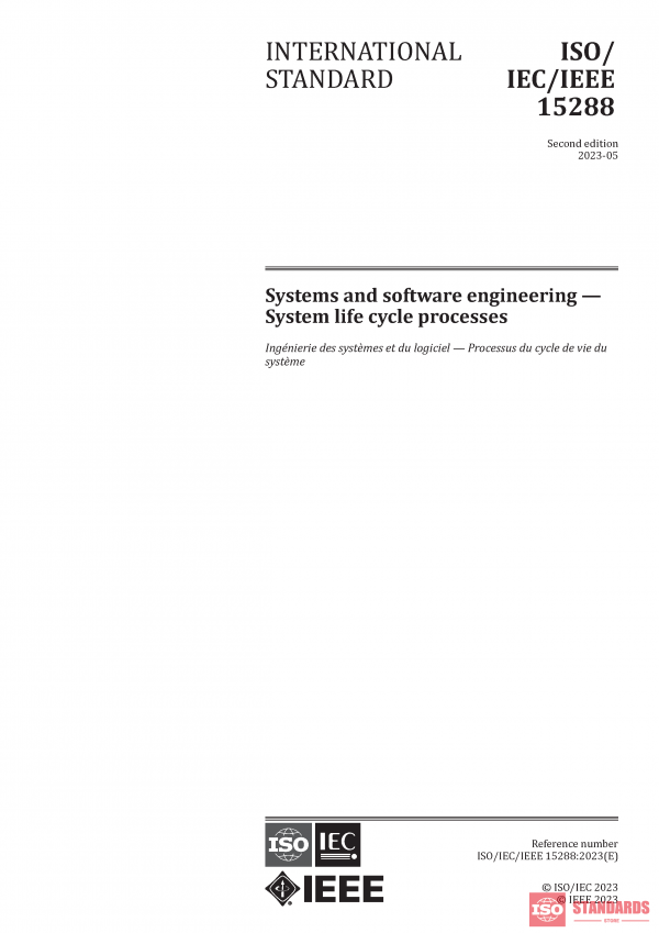 ISO/IEC/IEEE 15288:2023 PDF