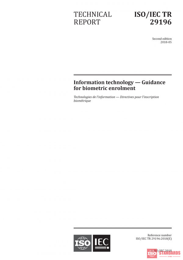 ISO/IEC TR 29196:2018 PDF