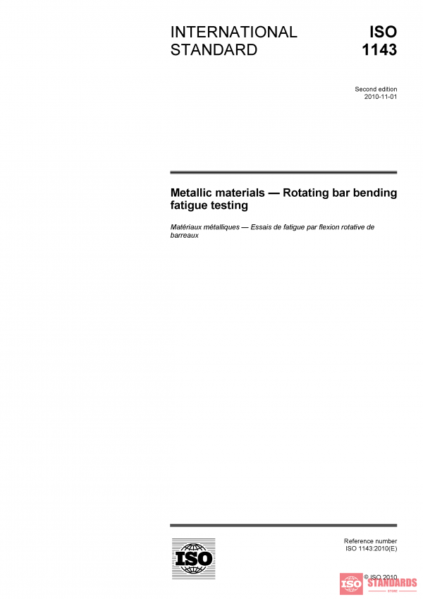 ISO 1143:2010 PDF
