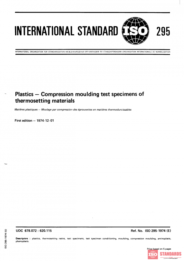 ISO 295:1974 PDF