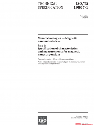 ISO/TS 19807-1:2019 PDF