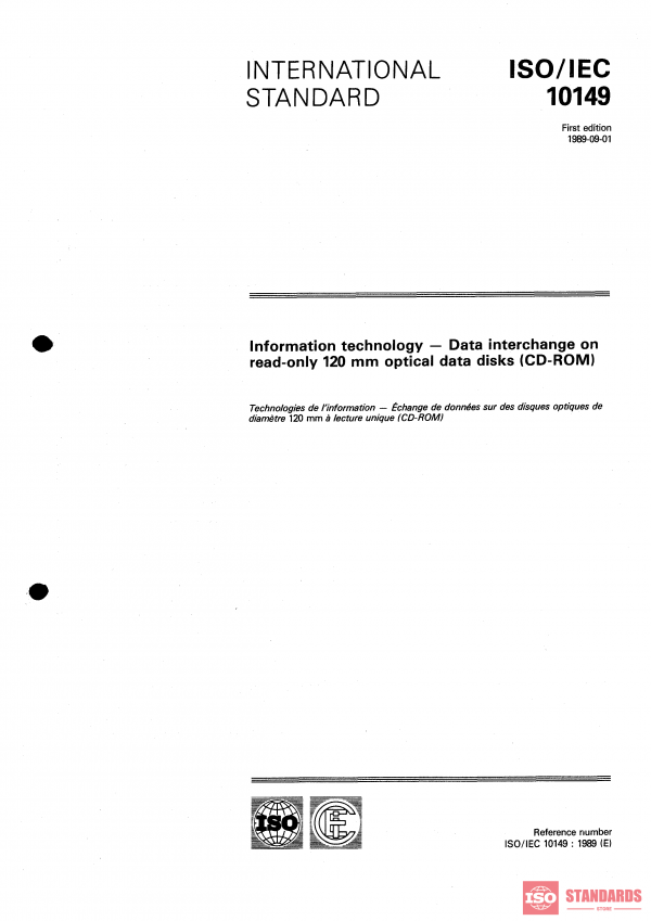 ISO/IEC 10149:1989 PDF