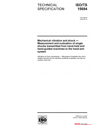 ISO/TS 15694:2004 PDF