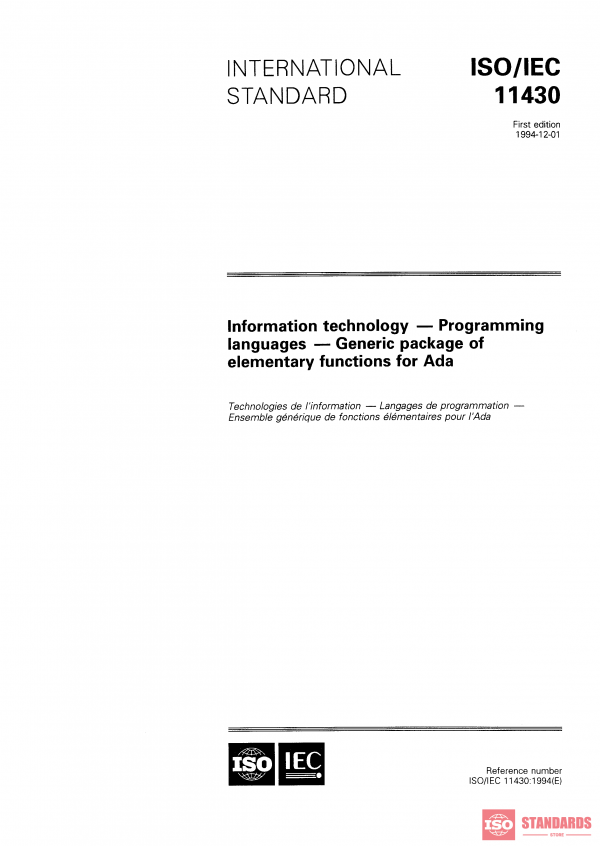 ISO/IEC 11430:1994 PDF