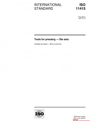 ISO 11415:1997 PDF