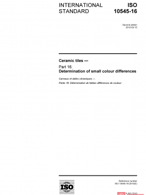 ISO 10545-16:2010 PDF