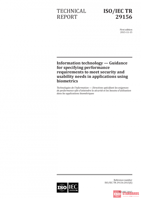 ISO/IEC TR 29156:2015 PDF