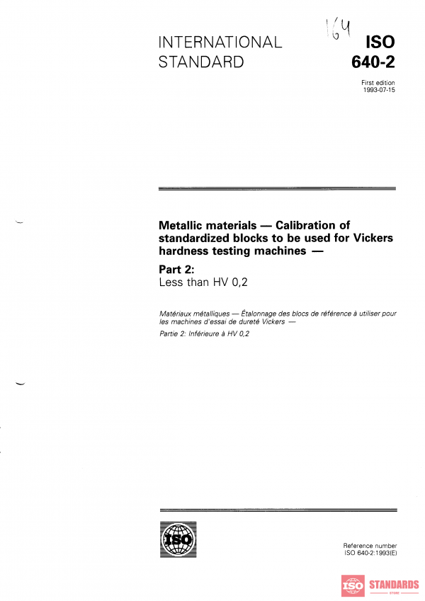 ISO 640-2:1993 PDF