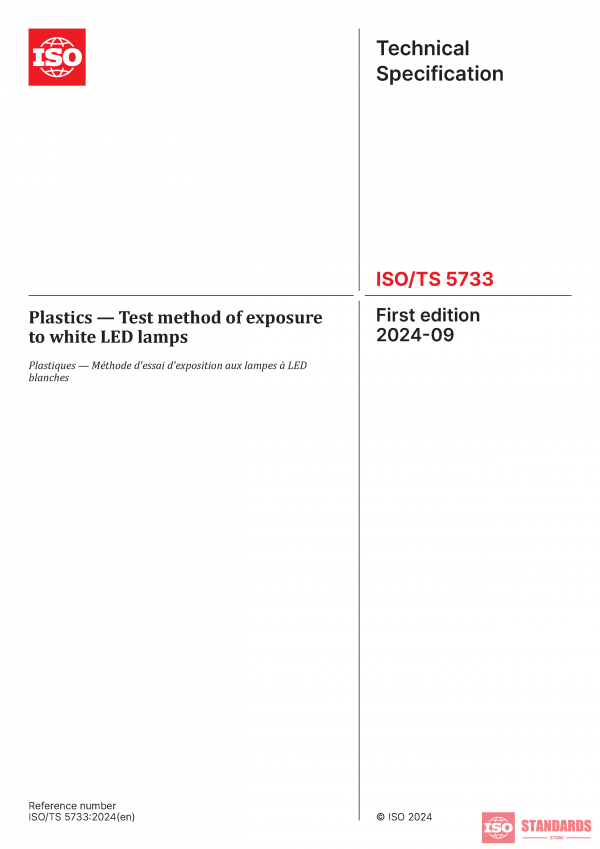 ISO/TS 5733:2024 PDF