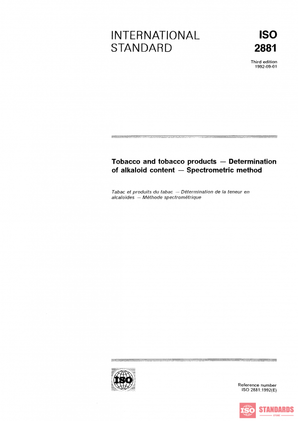 ISO 2881:1992 PDF