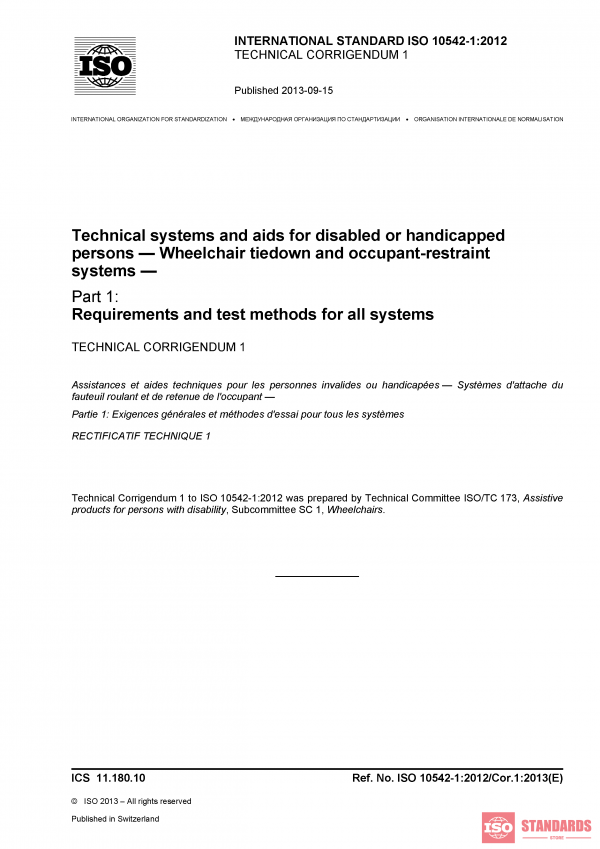 ISO 10542-1:2012/Cor 1:2013 PDF
