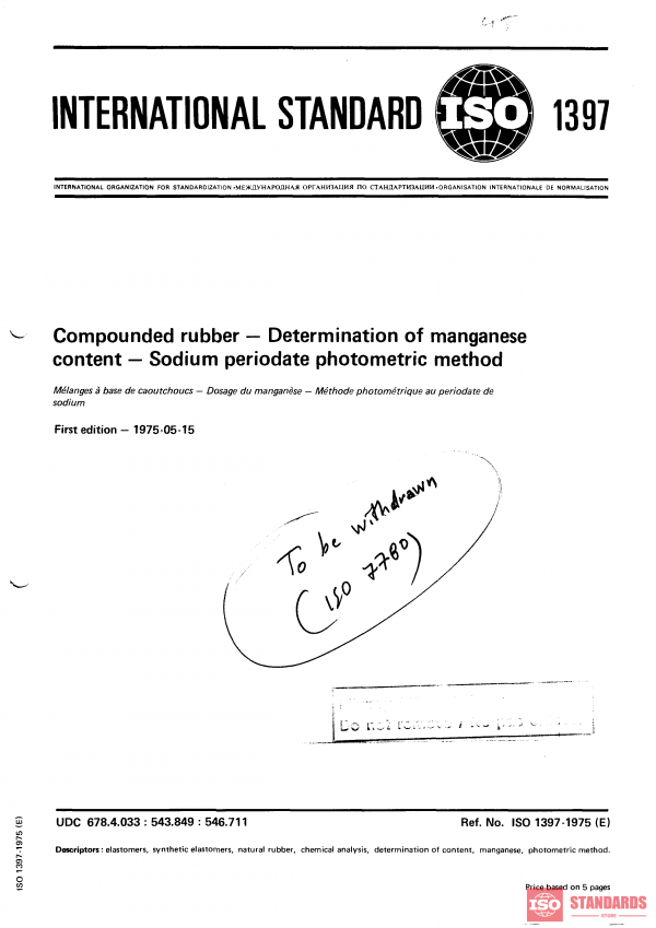 ISO 1397:1975 PDF