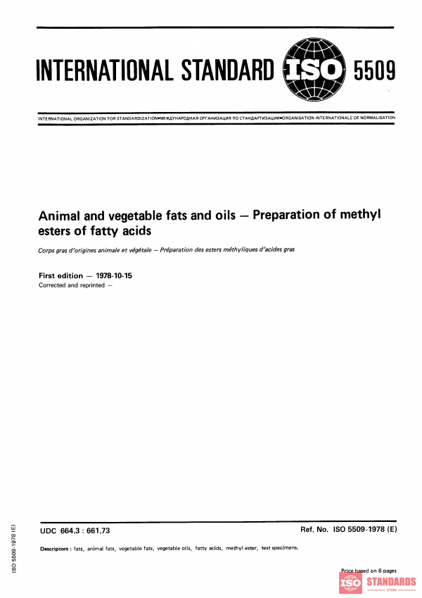 ISO 5509:1978 PDF