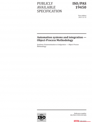 ISO/PAS 19450:2015 PDF