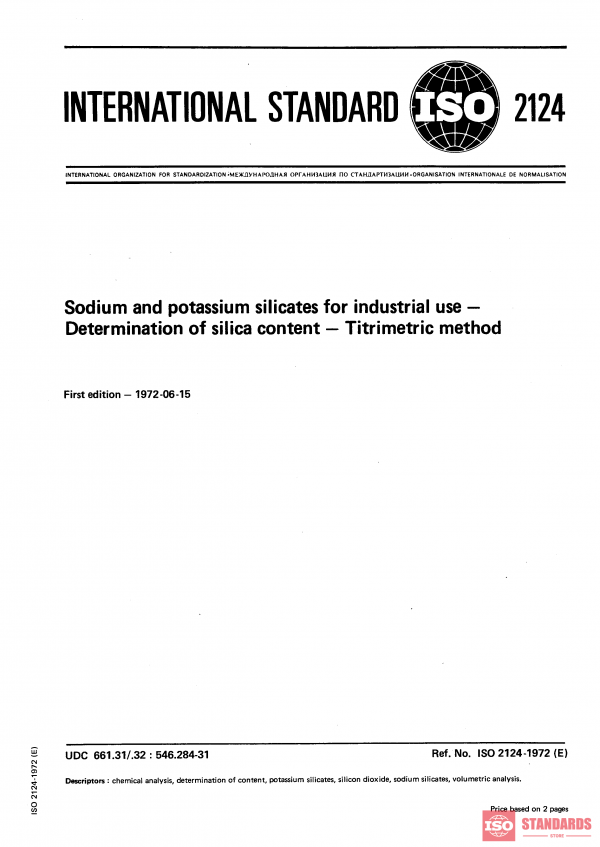 ISO 2124:1972 PDF