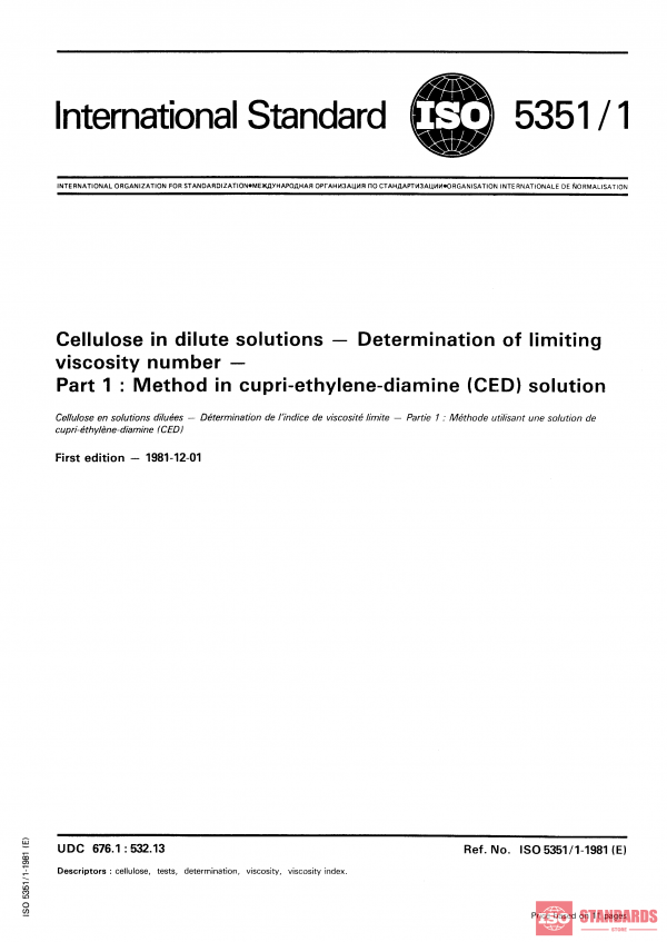 ISO 5351-1:1981 PDF