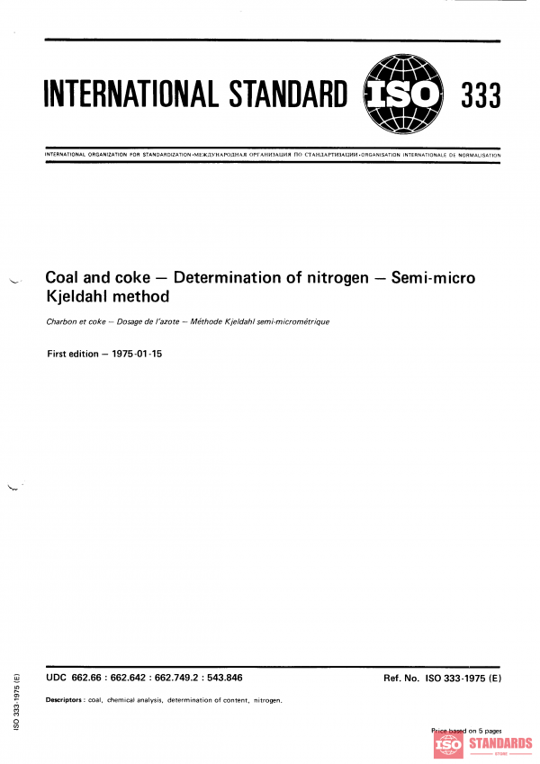 ISO 333:1975 PDF