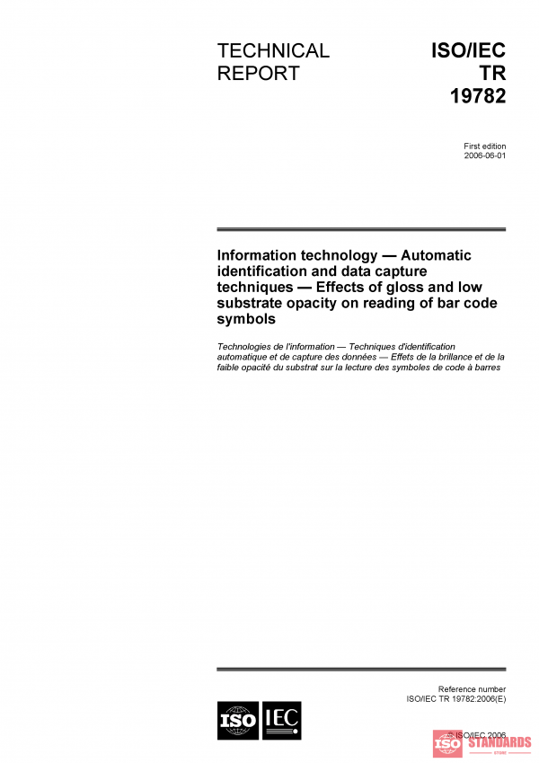 ISO/IEC TR 19782:2006 PDF