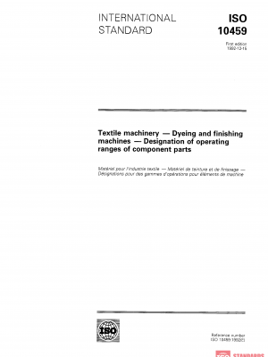 ISO 10459:1992 PDF