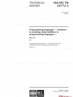 ISO/IEC TR 24772-3:2020 PDF