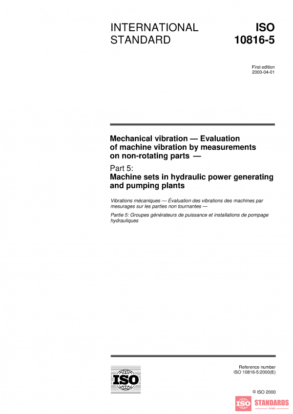 ISO 10816-5:2000 PDF