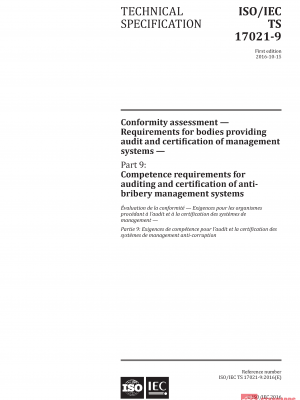 ISO/IEC TS 17021-9:2016 PDF