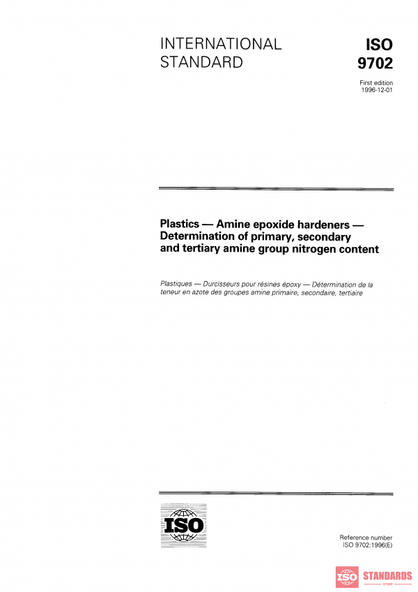 ISO 9702:1996 PDF