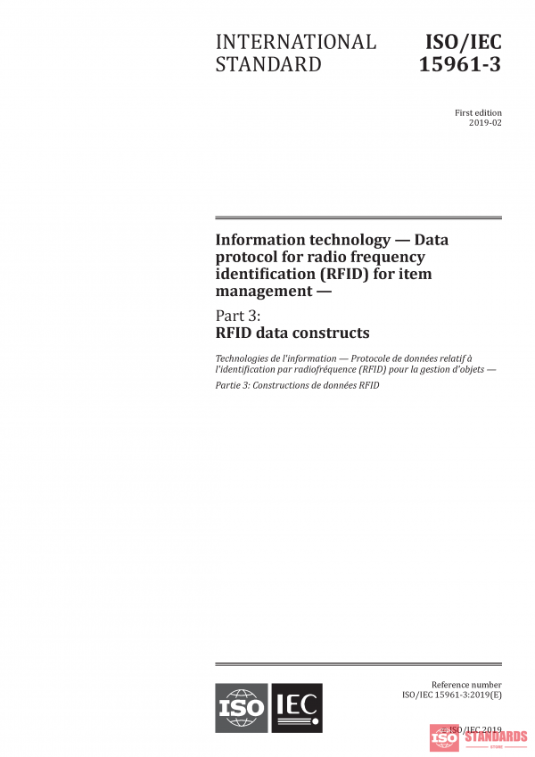 ISO/IEC 15961-3:2019 PDF