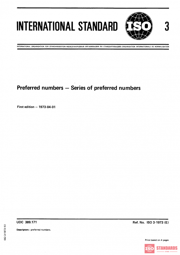 ISO 3:1973 PDF