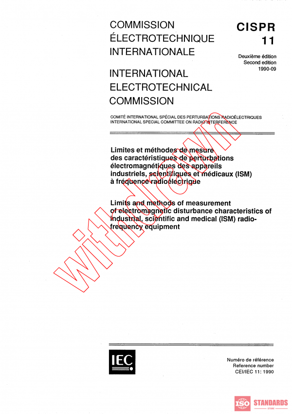 CISPR 11:1990 PDF