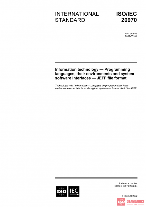 ISO/IEC 20970:2002 PDF