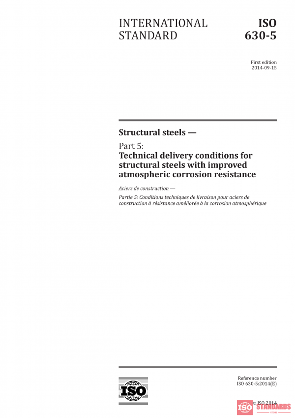 ISO 630-5:2014 PDF