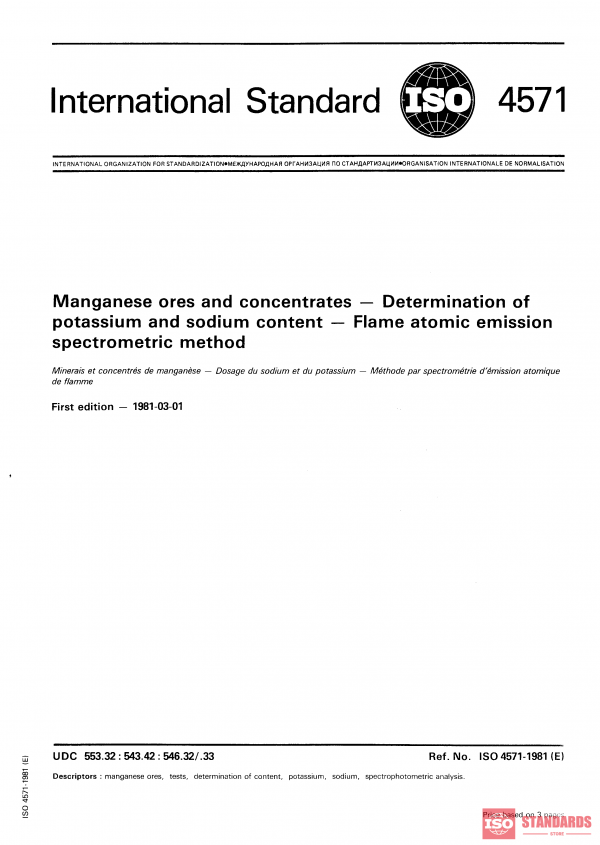 ISO 4571:1981 PDF