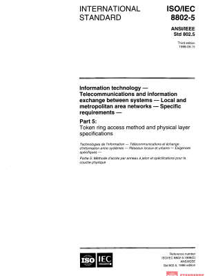 ISO/IEC 8802-5:1998 PDF