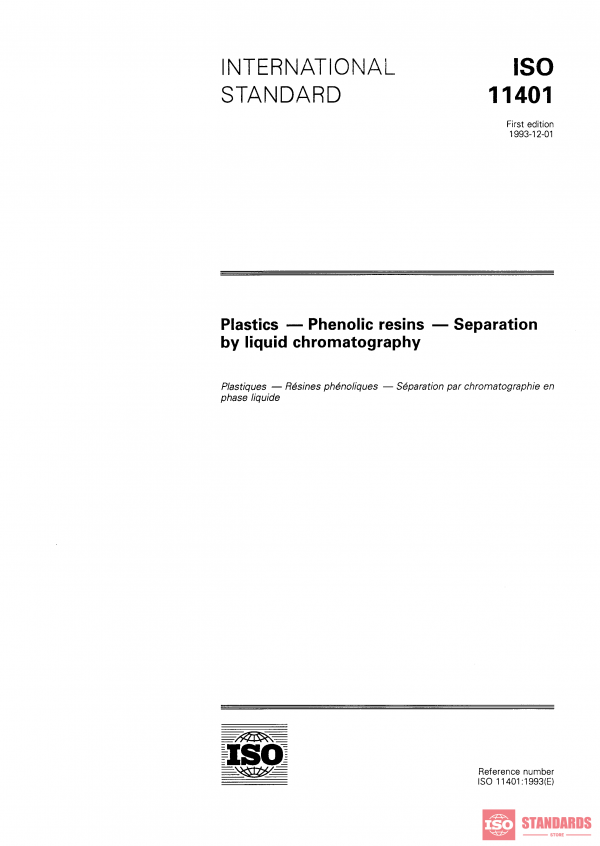 ISO 11401:1993 PDF