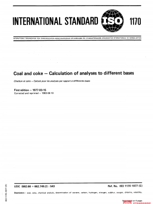 ISO 1170:1977 PDF
