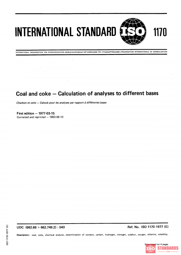 ISO 1170:1977 PDF