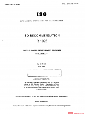 ISO/R 1022:1969 PDF
