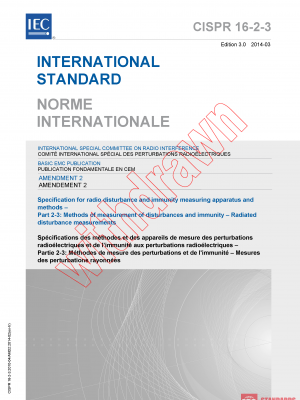 CISPR 16-2-3:2010/AMD2:2014 PDF