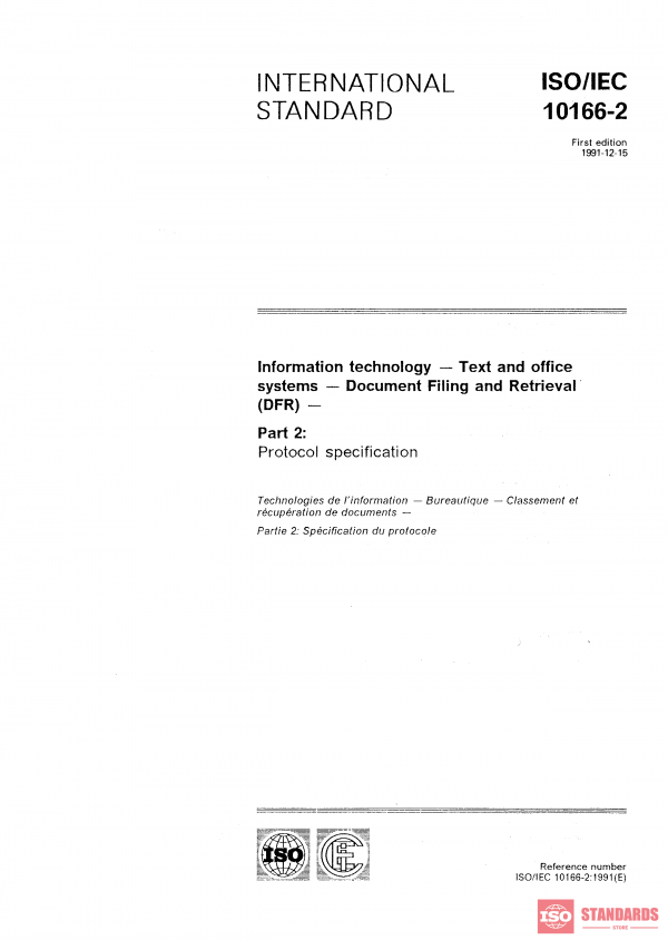 ISO/IEC 10166-2:1991 PDF
