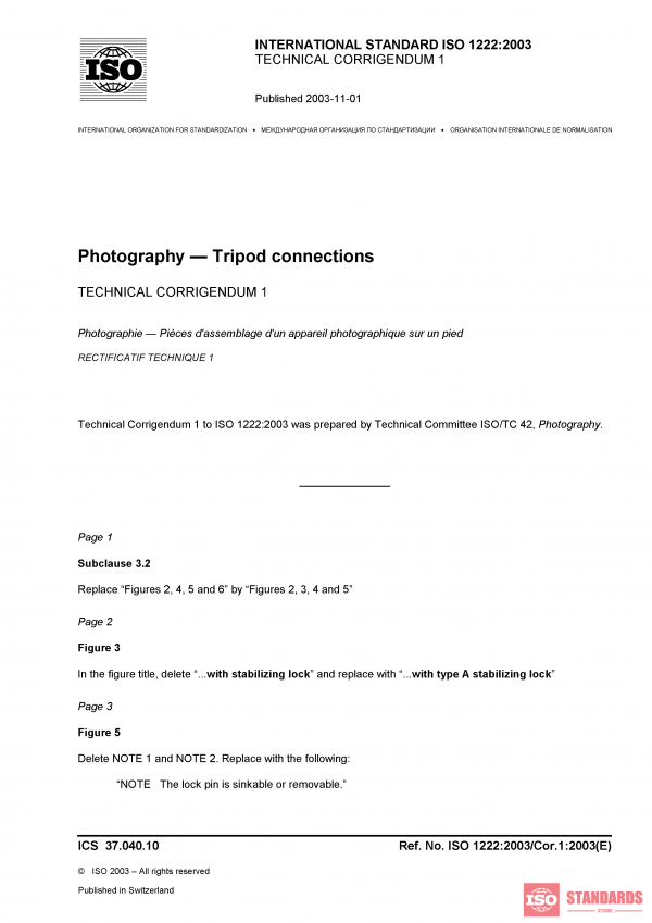 ISO 1222:2003/Cor 1:2003 PDF