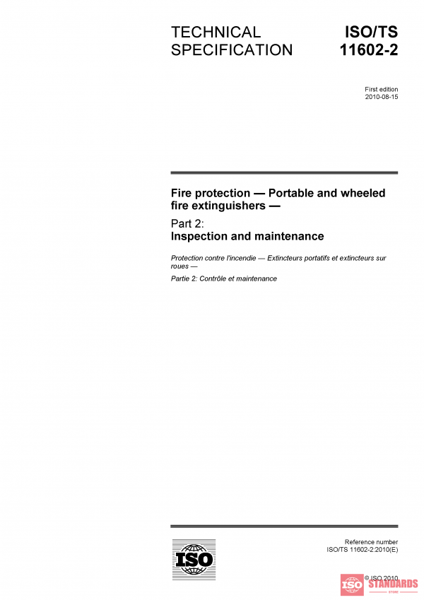 ISO/TS 11602-2:2010 PDF