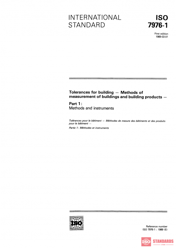ISO 7976-1:1989 PDF