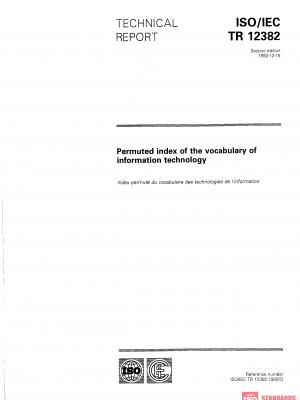 ISO/IEC TR 12382:1992 PDF