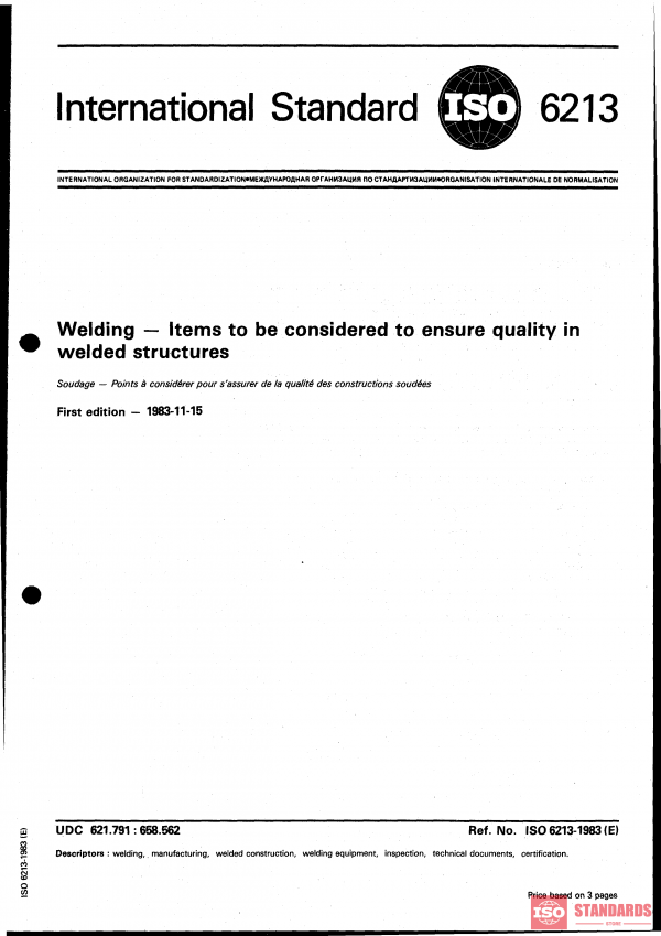 ISO 6213:1983 PDF