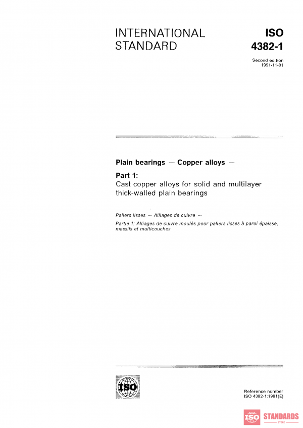 ISO 4382-1:1991 PDF