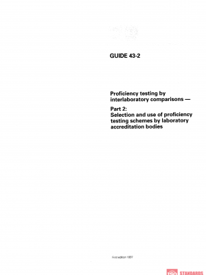 ISO/IEC Guide 43-2:1997 PDF