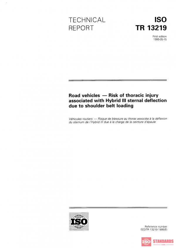 ISO/TR 13219:1995 PDF