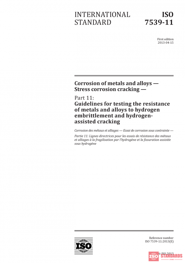 ISO 7539-11:2013 PDF