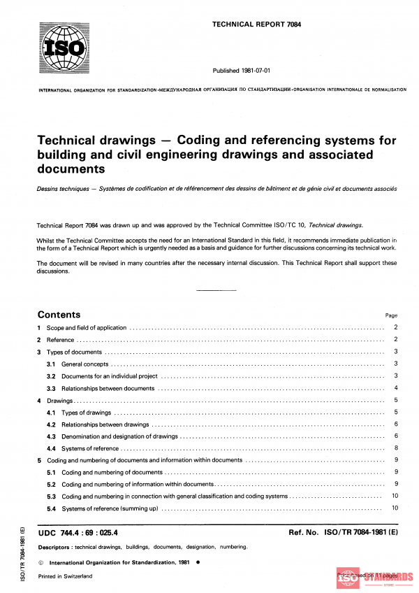 ISO/TR 7084:1981 PDF